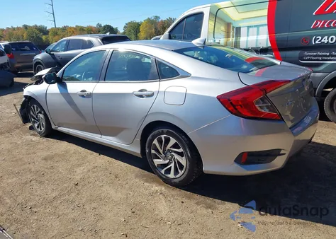 2018 Honda Civic Ex z USA, uszkodzony, nr VIN 2HGFC2F75JH593435